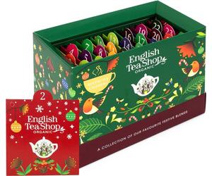 ETS - Thé BIO Calendrier de l'Avent 2026 "Christmas Countdown" vert, 25 sachets de thé
