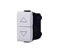 ETTROIT MT1204 Interrupteur double verrouillé monte-descente 1P 10A compatible Bticino Matix