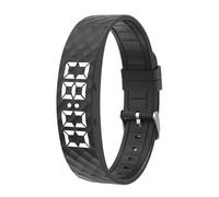 ETUCYNG Bracelet avec Réveil Vibrant Bracelet D'alarme Montre Vibrante Réveil Réglable Portable avec Minuterie Silencieuse LED USB Rechargeable Rappel pour Sommeil Et Voyage Adultes Enfant Seniors