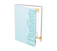 Etudiant Agenda 400118762 - 15 X 21 Cm - 1 Jour Par Page - Couverture Pvc - 352 P - Couleur Bleu Pastel