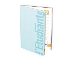 Etudiant Agenda 400118762 - 15 X 21 Cm - 1 Jour Par Page - Couverture Pvc - 352 P - Couleur Bleu Pastel