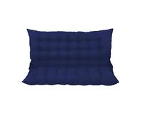 ETUELNOPT Chaises de Camping rembourrées, Coussin de Remplacement for balançoire, Multicolore, Plusieurs Tailles, for Jardin, Patio, Porche(Navy,150 * 100 * 8cm)