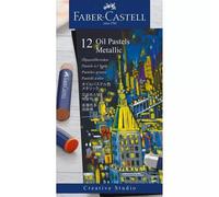 Etui 12 Pastels à l’huile Faber-Castell Métalliques