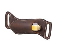 Étui à couteaux, étui de cutter portable en cuir PU, étui de couteau de poche, étui à couteaux de poche pliable, poches à ciseaux multifonctions souples (B)