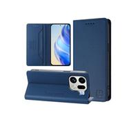 Etui à rabat pour OPPO Find X9 Pro protection RFID, magnétique et antichoc, en cuir PU avec 2 emplacements pour cartes, compatible avec OPPO Find X9