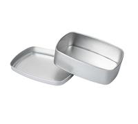 Étui À Savon De Voyage - Support en Aluminium Étanche 150 ML | Boîte De Rangement Portable pour Salle De Bain avec Couvercle, Récipient D'hygiène pour La Douche, pour L'extérieur Et La Maiso