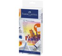 Faber-Castell Peinture aquarelle Creative Studio – boîte de 12 tubes de 9 ml – 12 couleurs