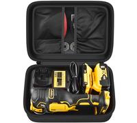 Étui Compatible avec Dewalt DCS354B / DCS356B - 20 V Max XR - Grande boîte de Rangement pour Lames d'outil oscillantes, Batterie, tampons de Sable et Plus