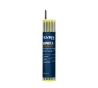 Étui de 12 mines universelles H Graphite Ø2,8 x 100 mm LYRA