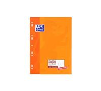 Oxford Feuilles simples A4 Scolaire Classique Petits carreaux 5mm 200 pages Blanc