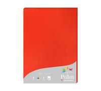 Etui de 25 feuilles Pollen 210x297 210g/m2 - Rouge corail