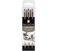 Etui De 3 Feutres Pigma Micron Noir 005/01/03 Sakura