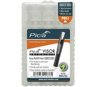 Etui de 4 mines pica visor permanent fluo - blanc PICA - 99152