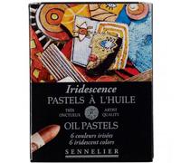Etui De 6 Pastels À L'huile Irisées Sennelier