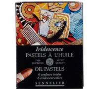 Etui de 6 pastels à l'huile irisées Sennelier G