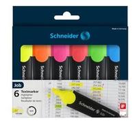 Etui De 6 Surligneurs - Job - Assortiment - Schneider G