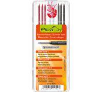 Etui de 8 mines pica dry d'été assorties PICA - 4070