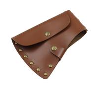 Étui de hache en cuir synthétique - Housse de tête de hache - Étui de fermeture portable | Protection des bords pour hache de 600 g, accessoire de voyage compact pour une utilisation en toute sécurité