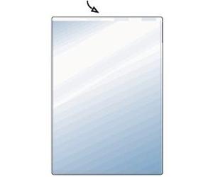 Etui de poche, PVC, simple, 0,17 mm, format: A8