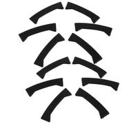 Étui de Protection Noir en Plastique 20 Pièces pour Tête de Hache | Protège-lame, Fourreau de Sécurité, Coupe Accidentelle Réduite, pour Outils de Coupe du Bois