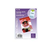 Etui de protection simple PVC lisse 20/100e - A6 - Cristal