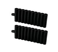 Étui de rangement portable pour embouts de tournevis - Peut contenir 22 pièces de 1 10,2 cm - Tige hexagonale - Accessoires de poche - Organiseur dense