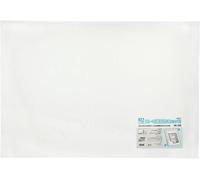 Étui de rangement pour documents avec fermeture éclair - Grande pochette pour documents - Idéale pour ranger de gros documents - Fabriquée en PVC résistant à la déchirure - Format A1 - Couleur noire