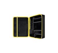 Étui de rangement robuste pour meuleuse sans fil 20 V, poches en maille | Séparateurs en mousse, tissu polyester, extérieur, plusieurs sections de rangement pour meuleuses sans fil