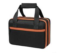 Étui de transport de protection compatible avec détecteur de disjoncteur AC ET310 et testeur de sortie - Sac à outils en polyester avec poignée - 26,4 x 12,9 x 20,3 cm