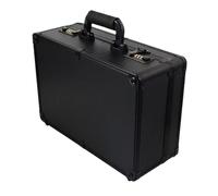 Étui de Transport pour barbier - avec serrures - Grande capacité - Organiseur Professionnel - ABS - d'aluminium - pour cisailles, Fournitures de Salon de Travail, etc