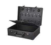 Étui de voyage pour barbier avec serrures - Organiseur portable de grande capacité pour tondeuses - Pour ciseaux, fournitures de salon, table de travail