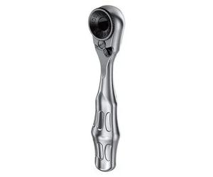 Étui d'embouts et mini-cliquet mini Wera Bit-Check 10 Zyklop Argenté