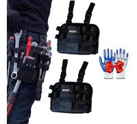 Étui Elory Z 2.0, pochette à outils Holster Z 2.0, pochette de jambe for homme, pochette à outils multifonctions for électricien avec ceinture à outils for la jambe, sac à outils de réparation d'outil