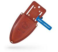 Étui en cuir 9809 – pochette de ceinture marron pour cisaille de jardin, 23 cm