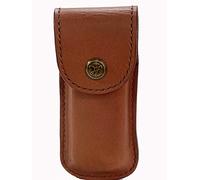 Étui en cuir marron clair [compatible avec Leatherman] Rebar/Sidekick/Wingman/Charge+/Rev/Free P2 P4 T2/Skeletool CX