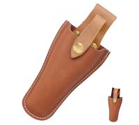 Étui en Cuir pour Sécateur,Fourreau en Cuir,Gaine de Sécateur à Main Pochette,Gaine de Ciseaux avec Boucle de Ceinture,Porte-Outils de Jardin,Idée Cadeaux Homme,pour outils de jardin Ciseaux