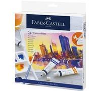 Faber-Castell 169624 - Aquarelle Creative Studio, 24 tubes, y compris palette de mélange et pinceau à aquarelle