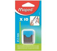Mine maped compas 2mm hb étui 10 unités