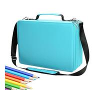 Étui organisateur de marqueur,Organisateur de cas marqueur - Porte-marqueurs Sac de rangement de grande capacité,Hobby Art Craft Box, conteneur d'organisation d'approvisionnement scolaire pour brosse