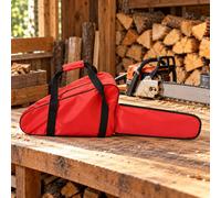 Étui Oxford tronçonneuse 16-18 pouces, pour MakitaUC4051A | Étui Oxford robuste avec grande ouverture zippée et poignées renforcées pour ranger et transporter la tronçonneuse.