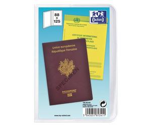 Etui passeport 8,8x12,5 PVC 20/100ème incolore