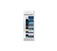 Etui pastels 'A l'écu' - 6 demi-pastels - Ciel Orageux
