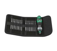 Étui pliant avec embouts Wera Kraftform Kompakt 60 R Noir