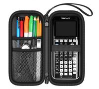 Étui pour calculatrice TI-84 Plus CE/EVO/TI-30XS/TI-Nspire CX II Noir