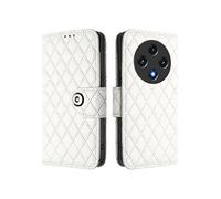 Etui Pour G100 D'Umidigi Protection Elégante Antichoc Portefeuille Couverture Bande De Poignet Titulaire De La Carte Blanc