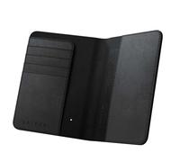 Etui pour Passeport en Cuir FindAll avec Rangement Cartes et Protection RFID Noir