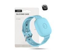 Étui pour Tile by Life360 Mate Key Finder, bracelet de montre en silicone de protection yystao compatible avec Tile by Life 360 Mate, durable et anti-perte (bleu azur)