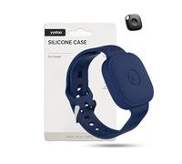 Étui pour Tile by Life360 Mate Key Finder, bracelet de montre en silicone de protection yystao compatible avec Tile by Life 360 Mate, durable et anti-perte, bleu