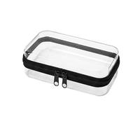 Étui Rigide Transparent à Fermeture éclair, Pochettes de Rangement Ultra-résistantes et incassables pour Sac à Langer, Organiseur d'accessoires de Coiffure, bac de Rangement pour Jouets
