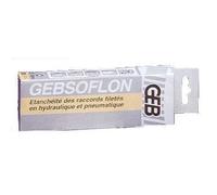 GEB GEBSOFLON Pâte d'étanchéité au PTFE pour raccords filetés coniques, haute température, fluides spécifiques